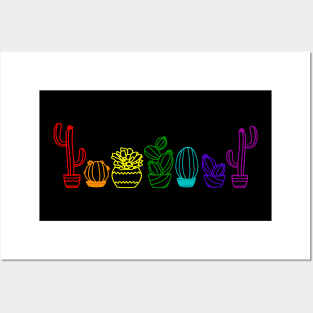 LGBTQ Pride Cactus Shirt Posters and Art